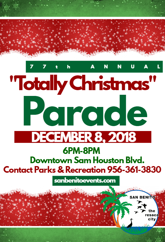 Christmas Parade Flyer 2018