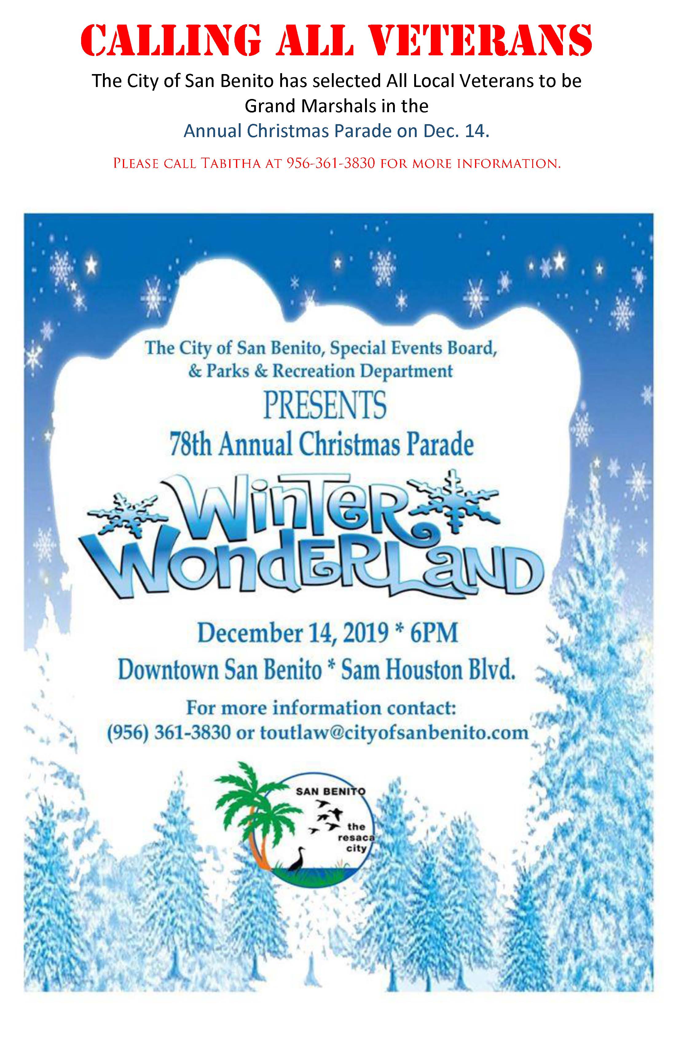 Calling All Veterans