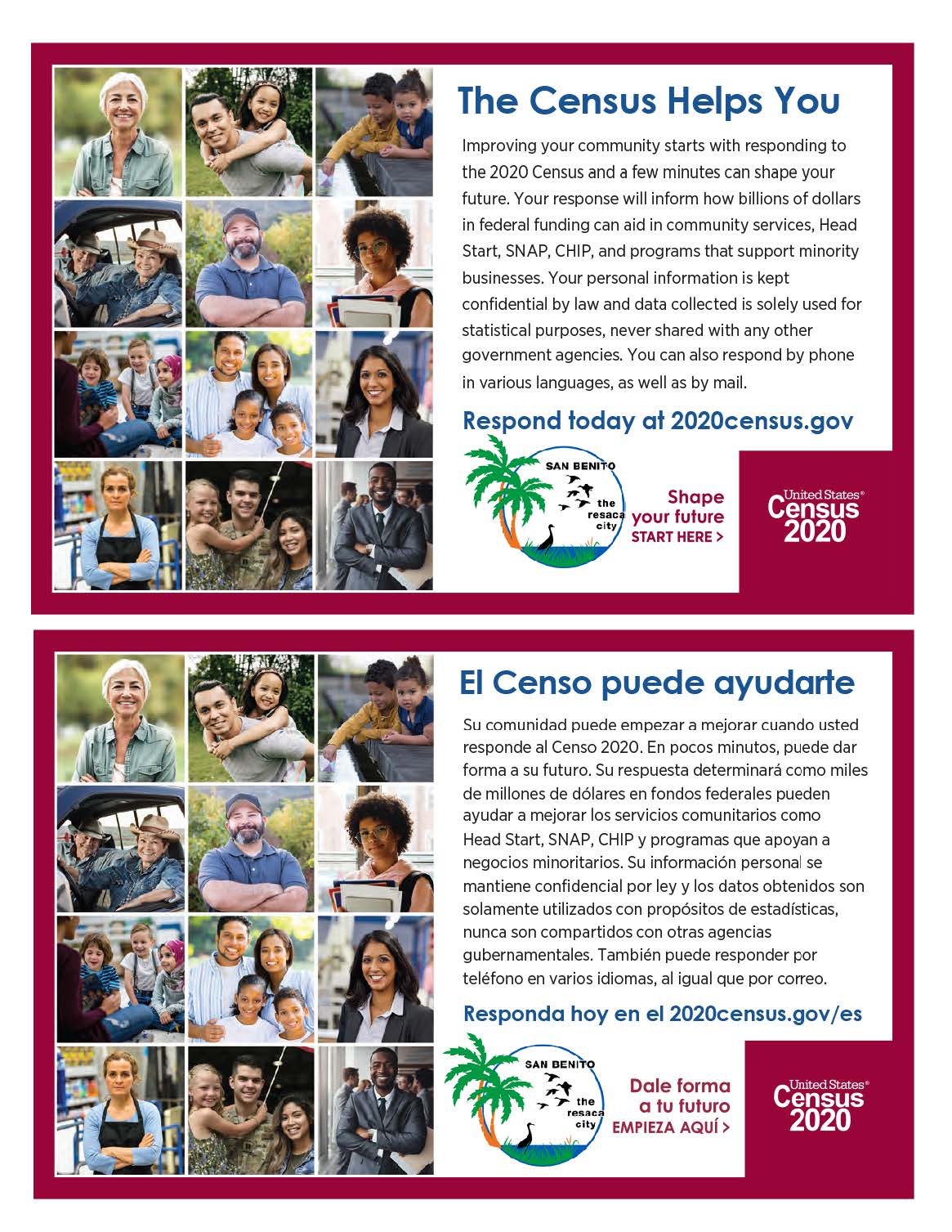 Census-Food Bank flyer