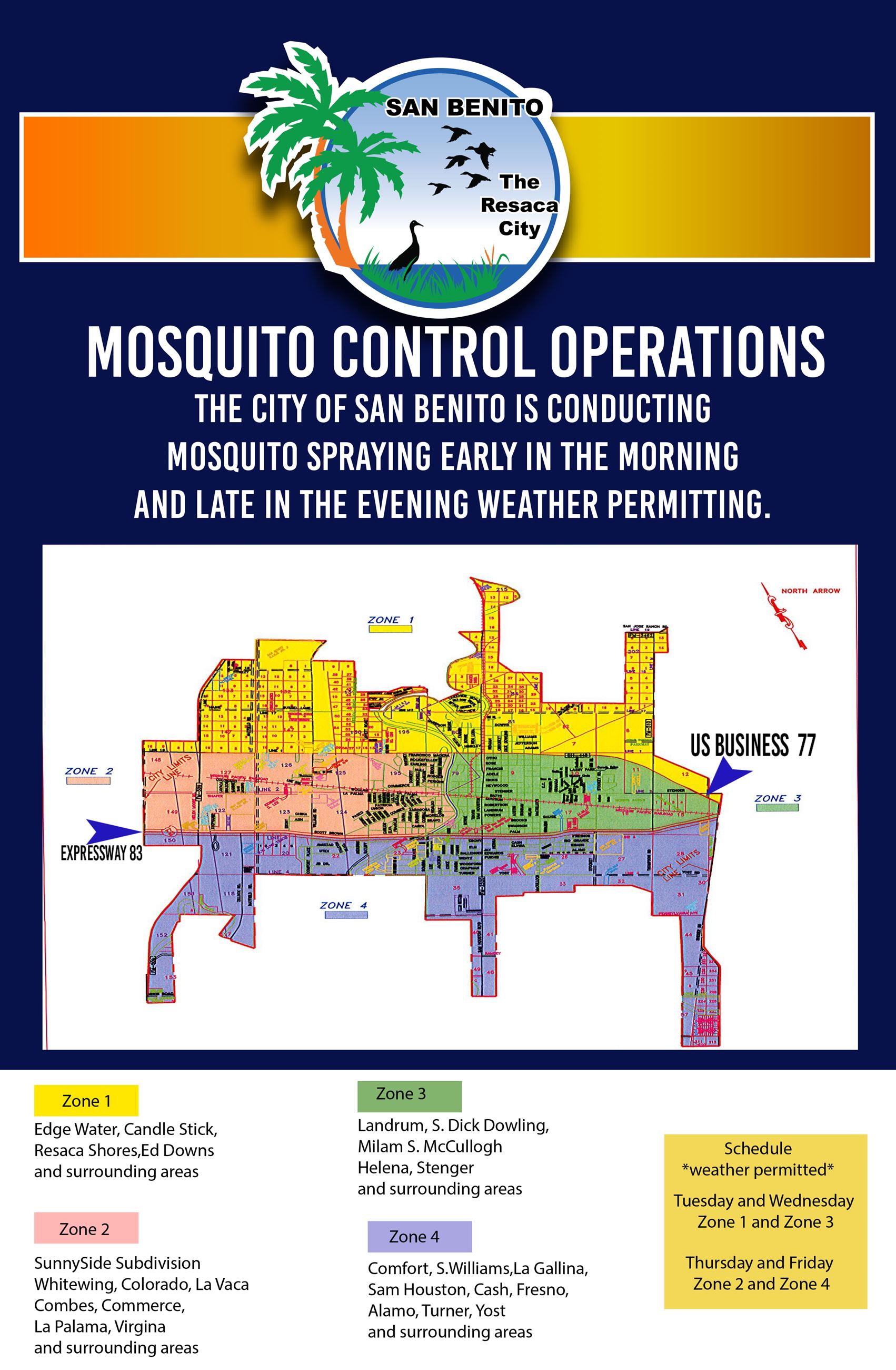 Mosquito Spray Map
