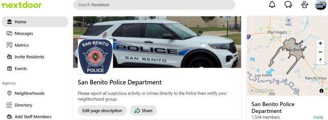 Nextdoor website snip