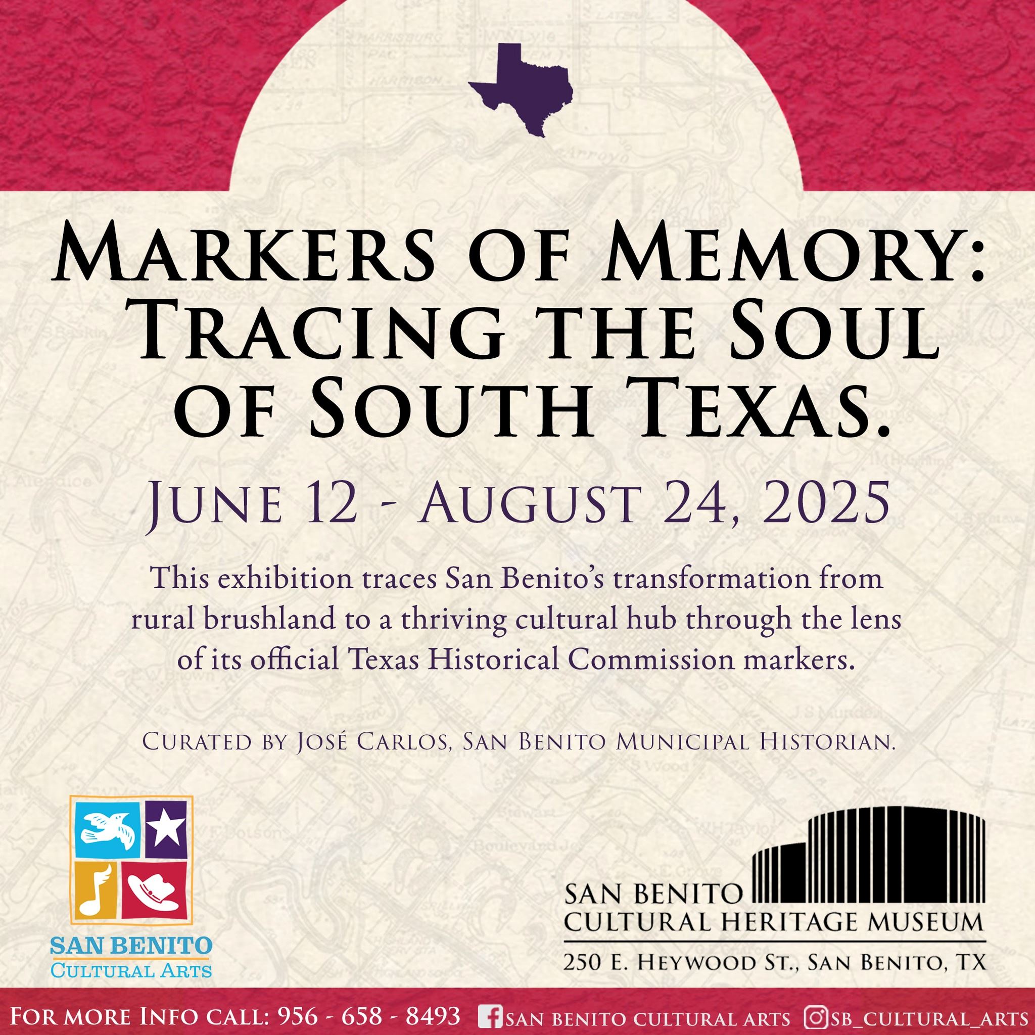 Graphic for history exhibit