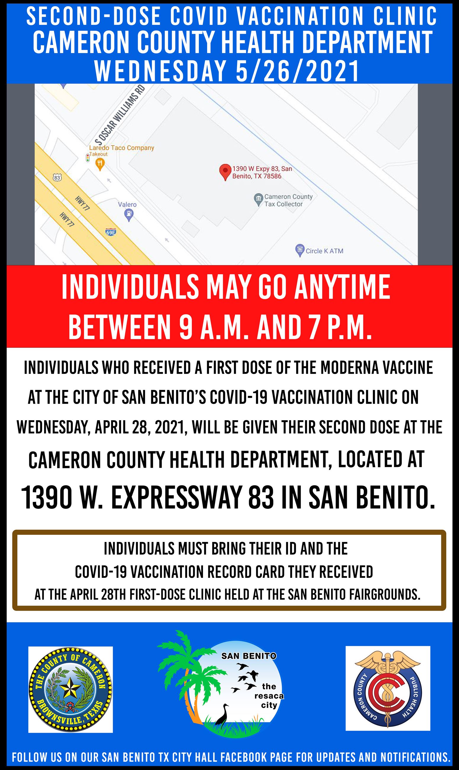 2nd dose clinic 5 26 21