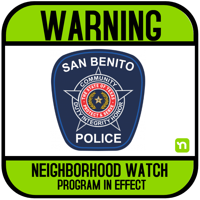 Neighborhood WATCH FRONT YARD