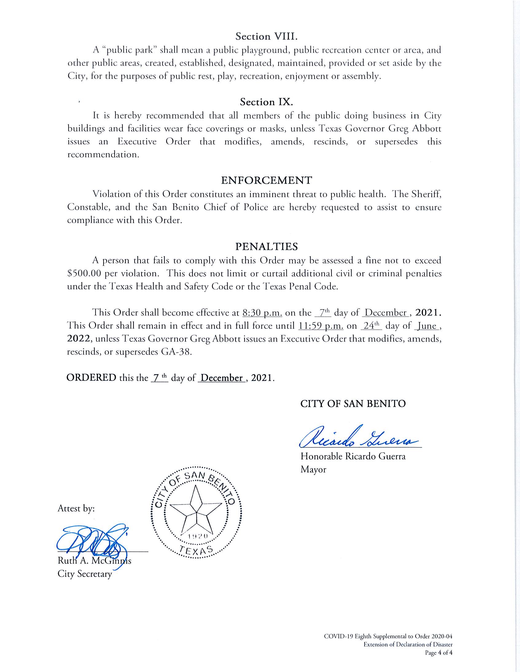 Eighth Supplemental to Order 2020-04_Page_4