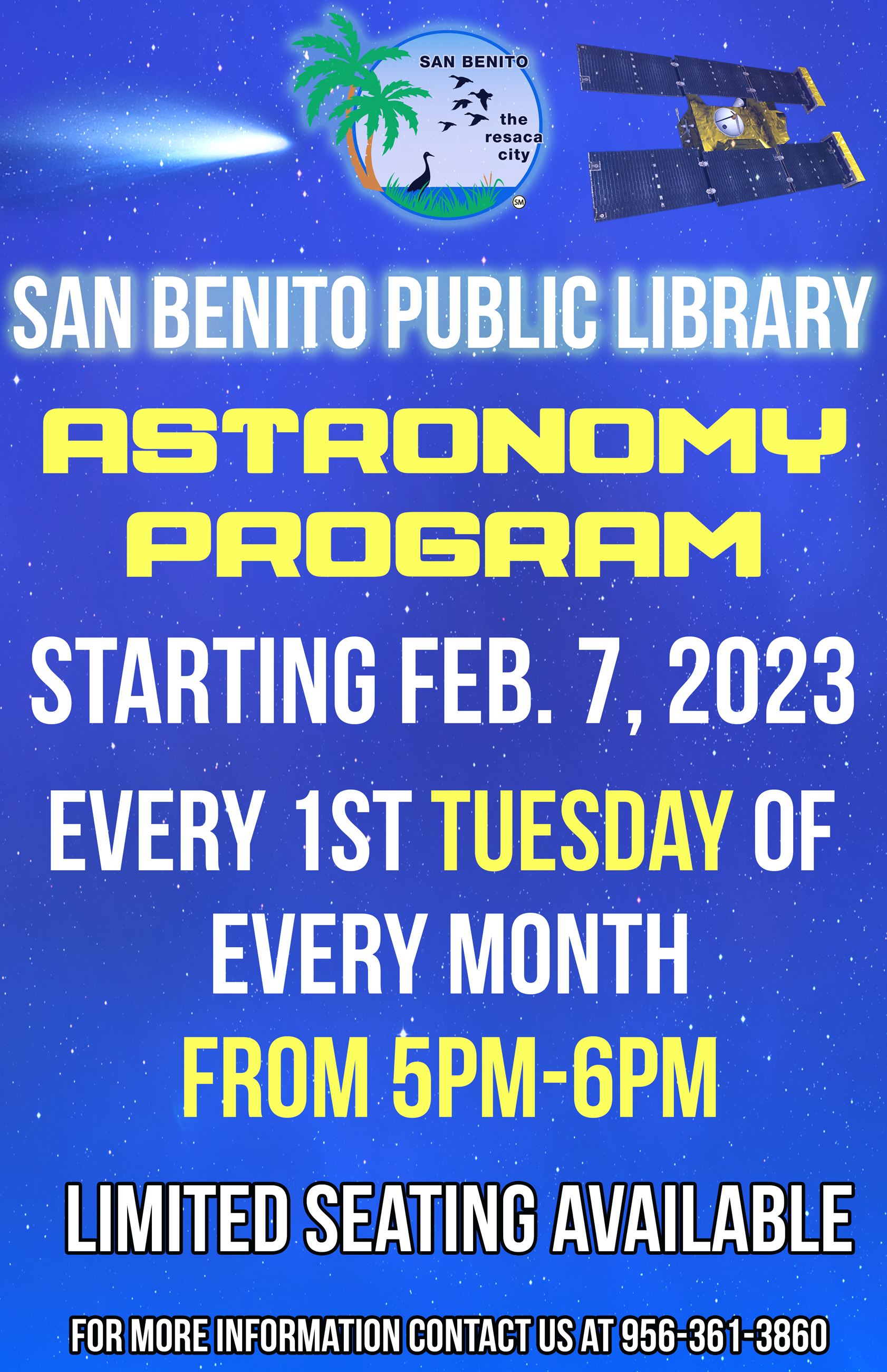 Astronomy Program Flyer Update