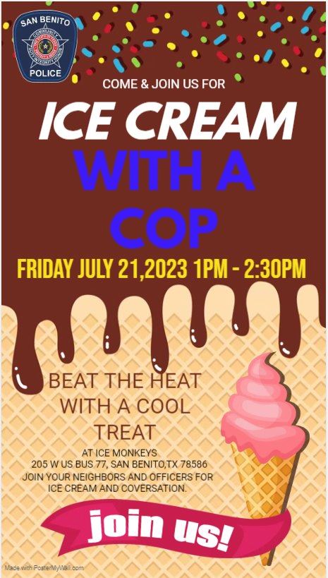 Ice Cream with a Cop