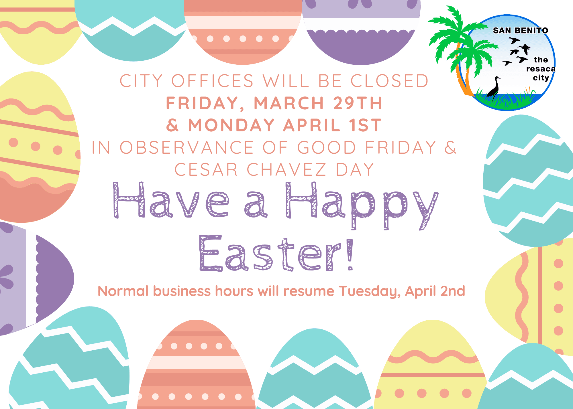 Holiday closures 2024