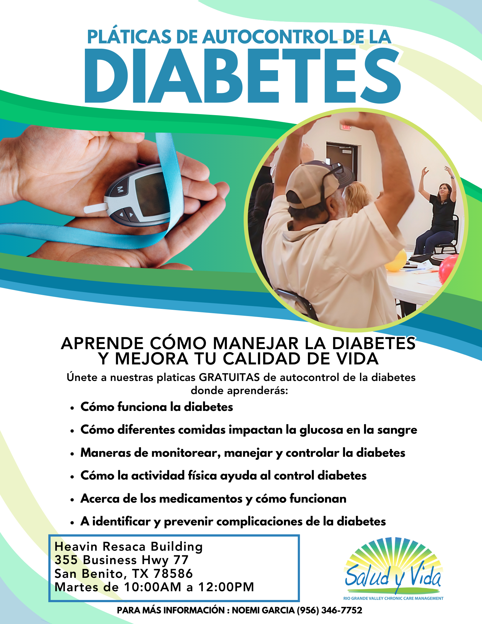 Free diabetes classes SPANISH